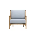 Wood Frame Lounge Chair