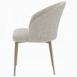 Cora Side Chair Set of 2 In Champagne - Image 2