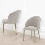 Cora Side Chair Set of 2 In Champagne - Image 8