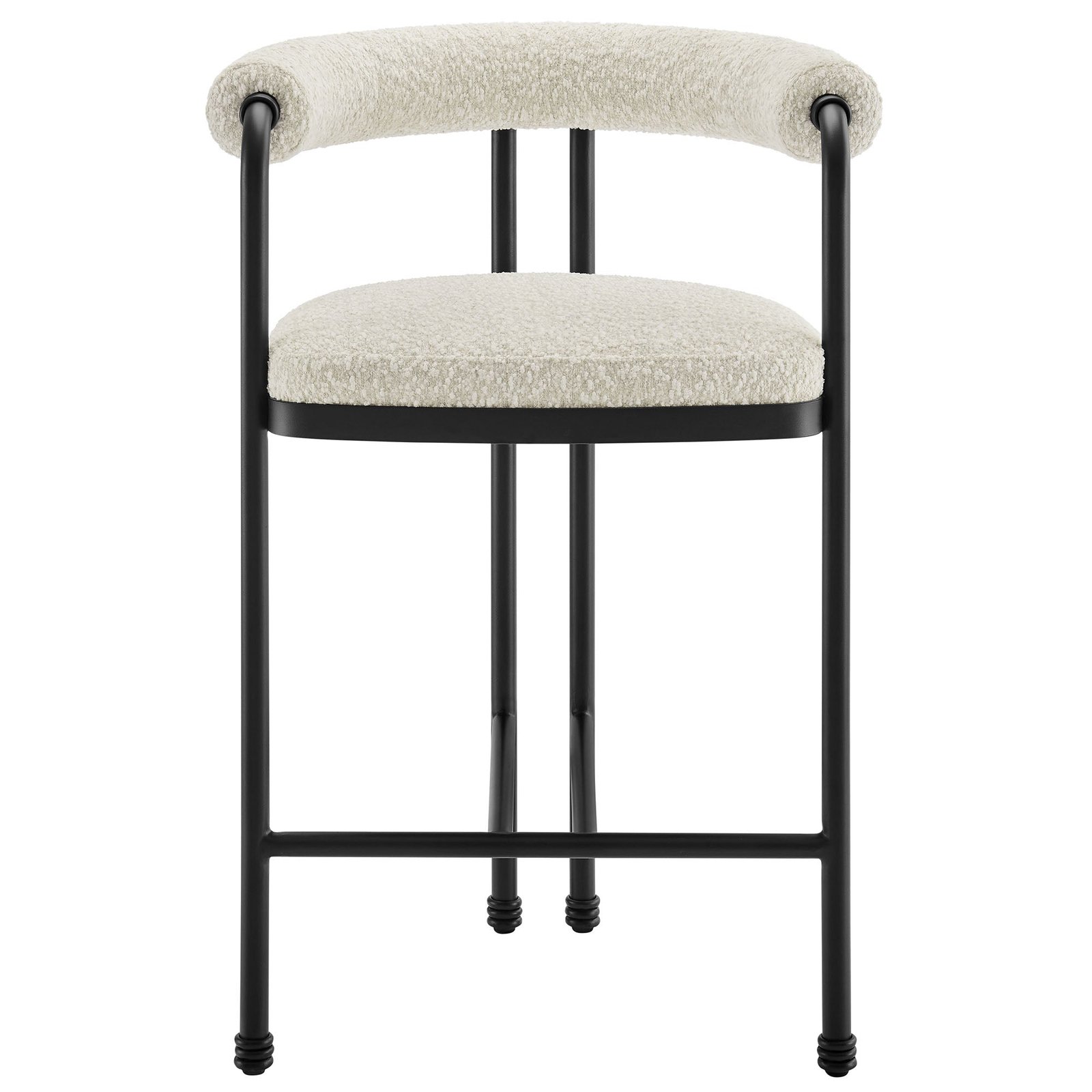 turin-curved-back-boucle-and-metal-counter-stool-in-black-pearl-in-black-pearl_685572dbc4da7 Turin Curved Back Boucle and Metal Counter Stool In Black Pearl - Image 1