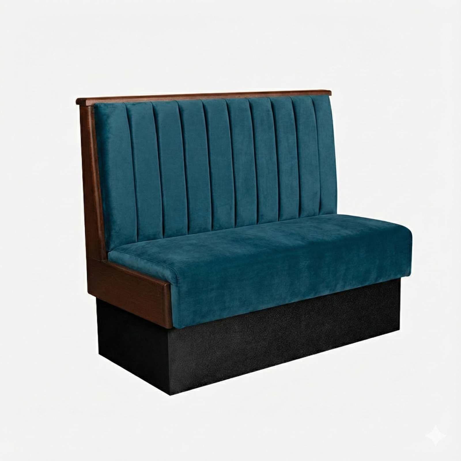Gemini_Generated_Image_o4yv3ro4yv3ro4yv Modern Upholstered Booth Sofa Bench with Wooden Frame - Image 1