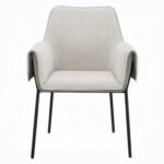 Jirina Arm Chair Set of 2 In Beige